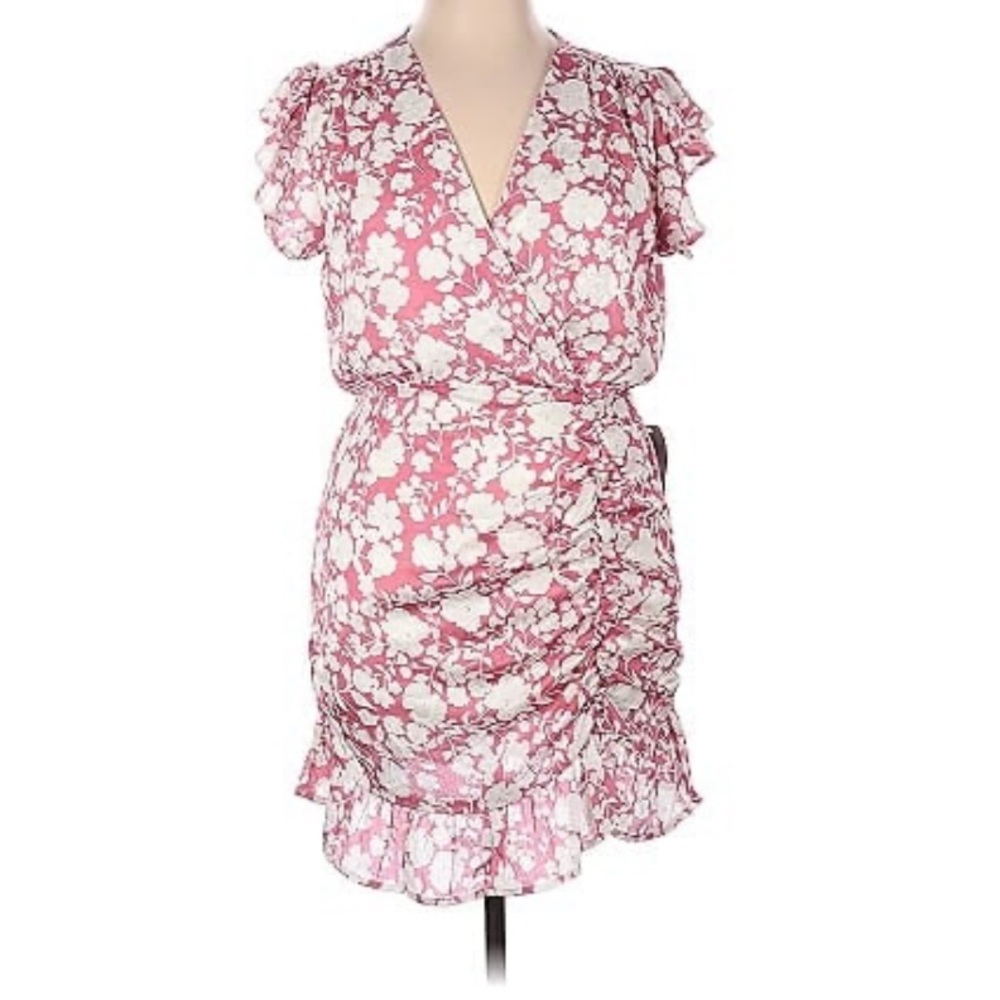 NSR NWT beautiful Spring floral summer dress wrap size XL